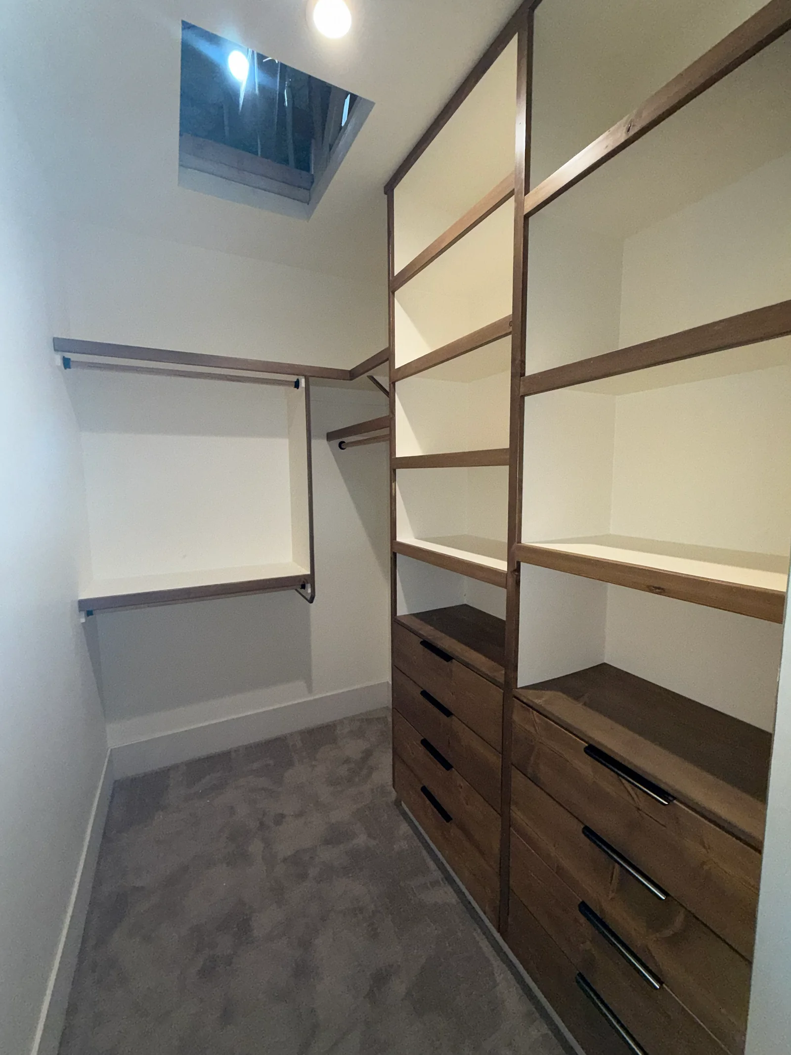 Custom built-in cabinetry in a residential interior